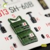 KELIK K35012 SH-60F OCEAN HAWK INTERIOR 3D DECALS FOR KITTY HAWK KIT 1/35